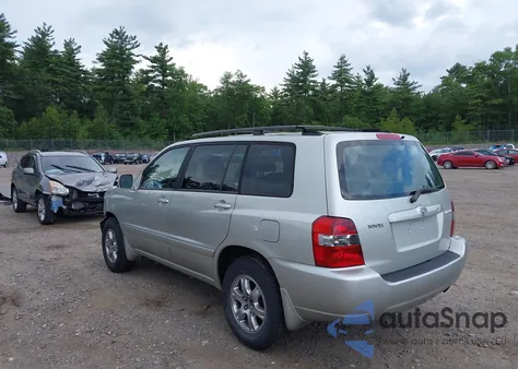 2005 Toyota Highlander z USA, uszkodzony, nr VIN JTEHD21AX50036209
